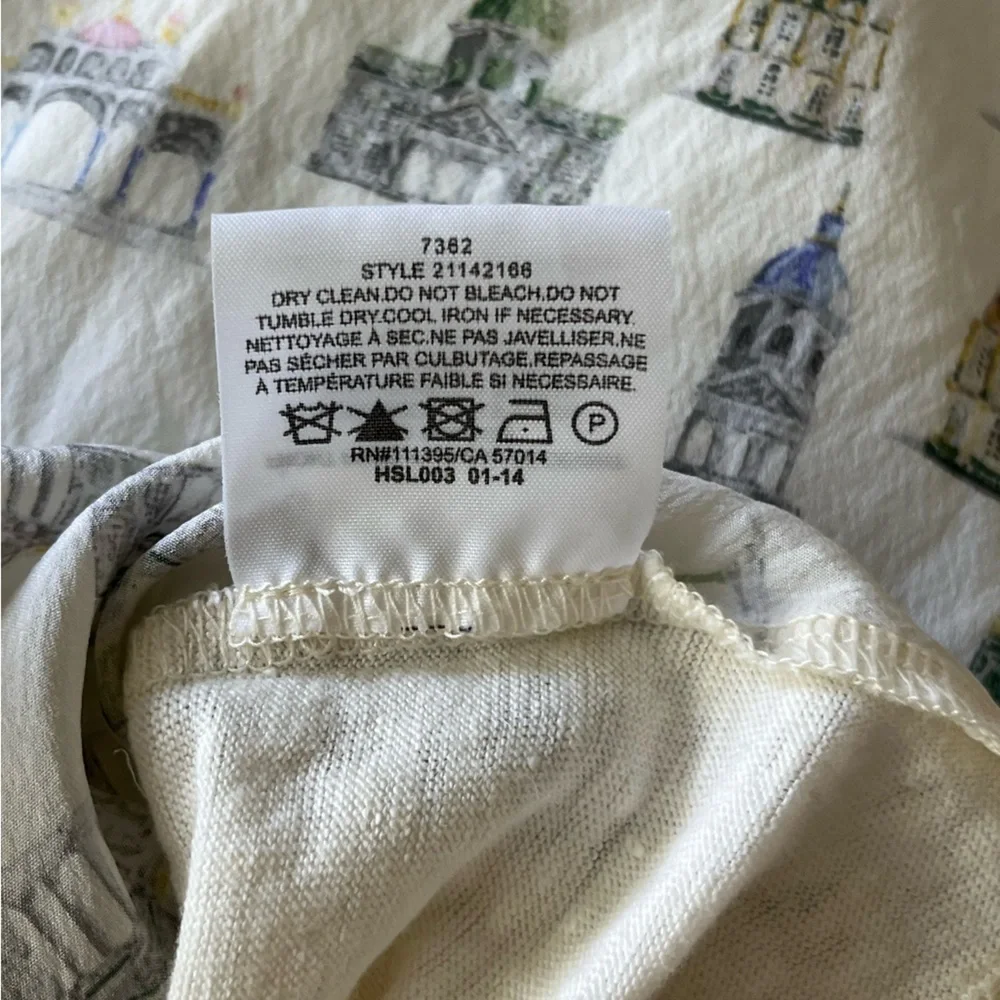 TORY BURCH silk printed t-shirt